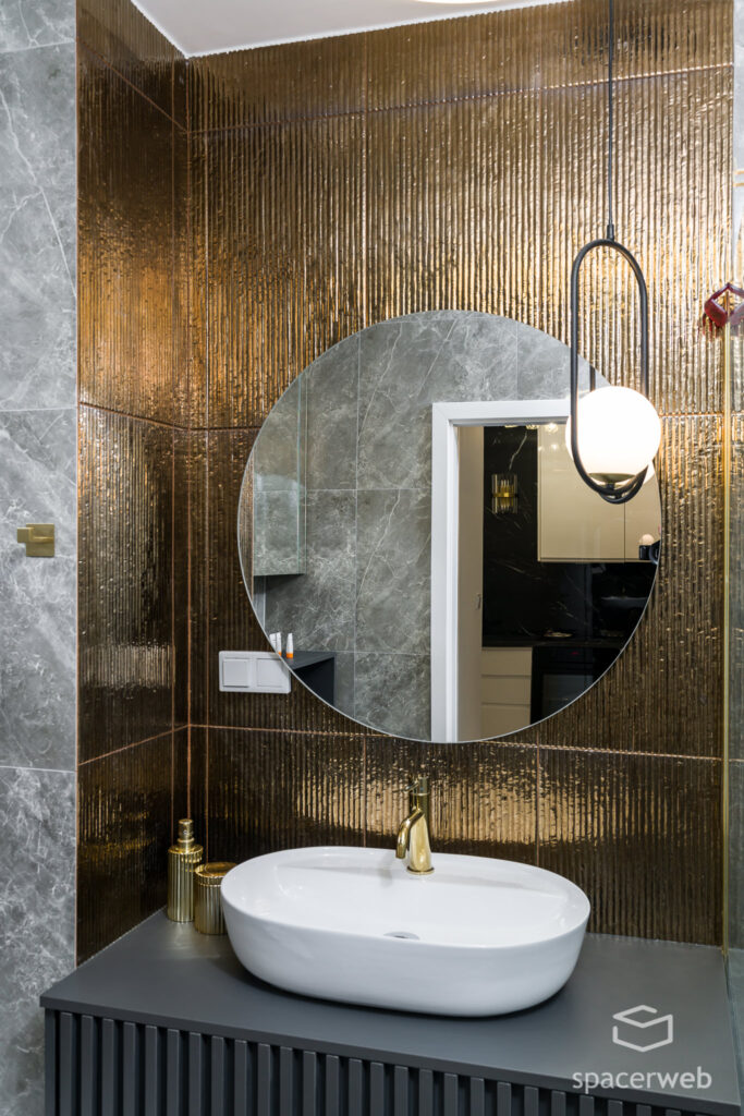 Fotografia wnętrz - łazienka, duże lutro, krótkoterminowy