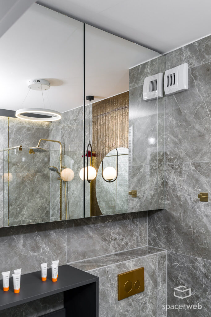 Fotografia wnętrz - łazienka, duże lutro, krótkoterminowy